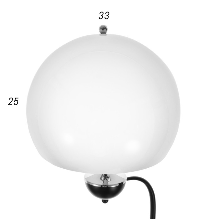 Торшер 19038/1 E27 40Вт черный 72х38х156 см