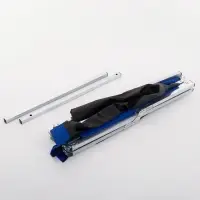 Стол для уличной торговли, складной, 200&times;70&times;70, синий