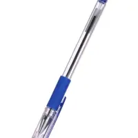 Ручка шариковая Calligrata, синий стержень, узел 0.5 мм, резиновый упор