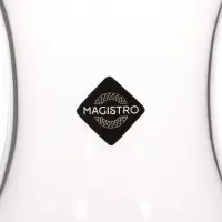 Декантер Magistro &laquo;Богема&raquo;, 1.5 л, 15.5&times;20.5 см, металлическая крышка с диспенсером, стекло, прозрачный