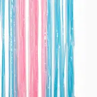 Занавес для фотозоны 1х2 м., розово-голубой Занавес для фотозоны 1х2 м., розово-голубой