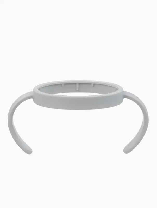 Поильник - непроливайка детский Крошка Я с силиконовой трубочкой и грузиком, от 9 мес., 250 мл., с ручками, бирюзовый