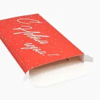 Коробка для шоколада &laquo;С Новым годом&raquo;, с окном, 17&times;8.5&times;1.5 см