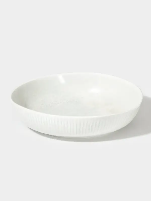 Тарелка глубокая Magistro Willow, d=20.9 см, 1 л, фарфор, голубая