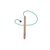 Удочка магнитная, размер удилища 20&times;1.5 см, длина шнурка &mdash; 50 см, МИКС