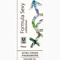 Парфюмерное масло женское с феромонами Formula Sexy Collection Fleur U102, 8 мл (по мотивам Fleur Narcotique (Ex Nihilo)