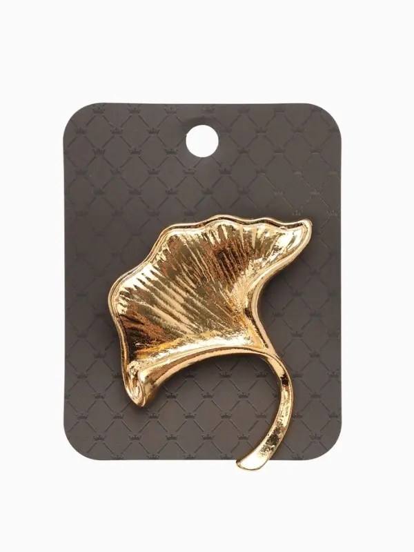 Брошь  Брошь "Цветок каллы", цвет золото