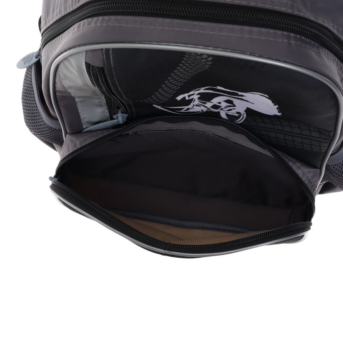 Рюкзак школьный, 37 х 26 х 13 см, эргономичная спинка, Calligrata ОРТ  Рюкзак школьный, 37 х 26 х 13 см, эргономичная спинка, Calligrata ОРТ "Велосипед"