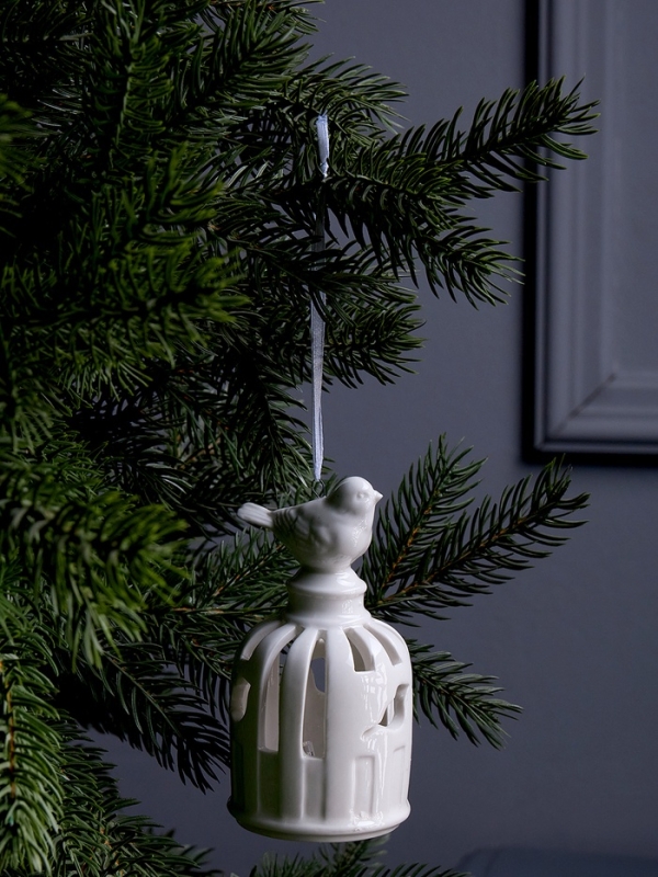 Подвеска светодиодная Подвеска светодиодная "Птичка" 5.8х5.8х11 см, 1 LED, LR44x3(в компл.), свечение тёплое белое