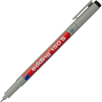 Маркер для глянц.поверх. EDDING E-150/1 S черный 0,3мм стираемый