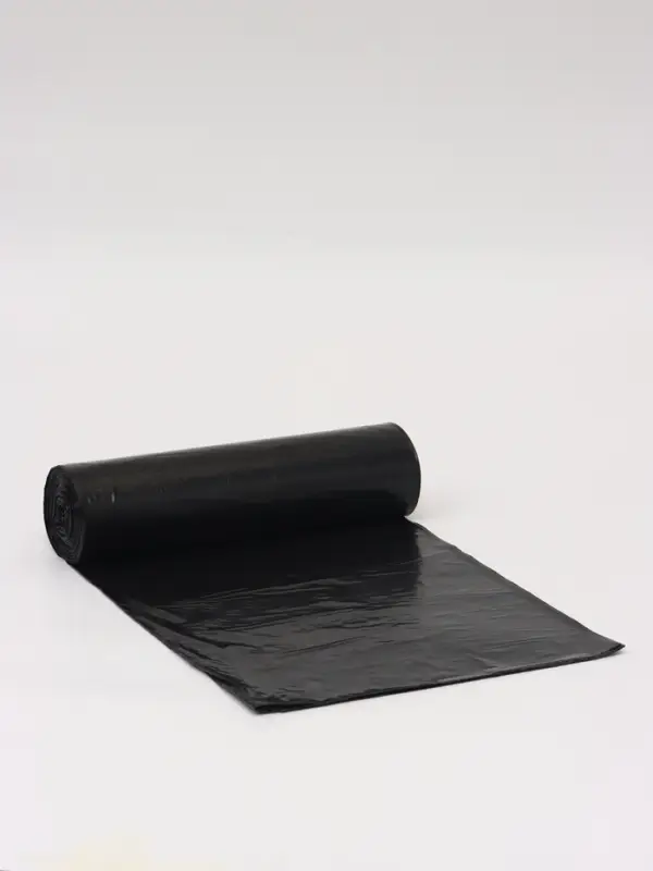 Мешки для мусора 240 л , ПВД, 40 мкм, 20 шт в рул, 86х120 см, цвет черный