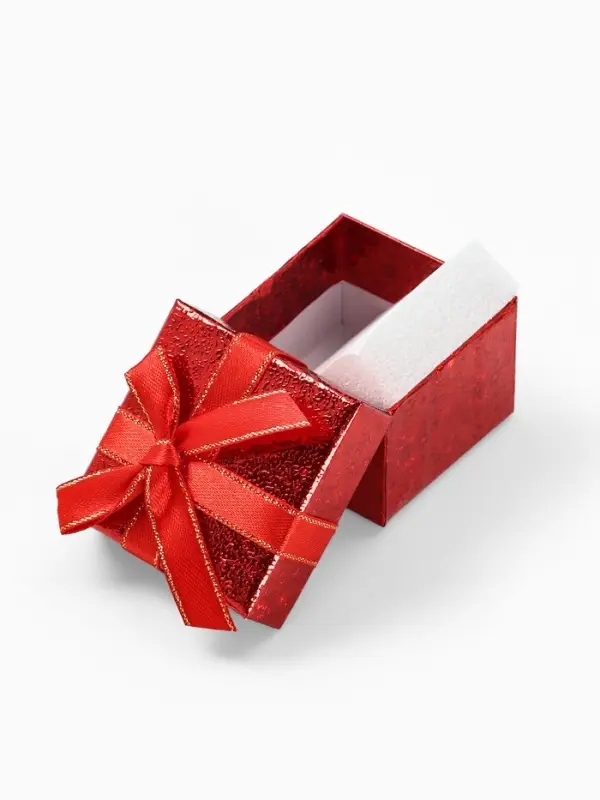 Набор коробочек подарочных 6 шт. под кольцо "Звёзды" перелив, 5*5, цвет МИКС (1249694)