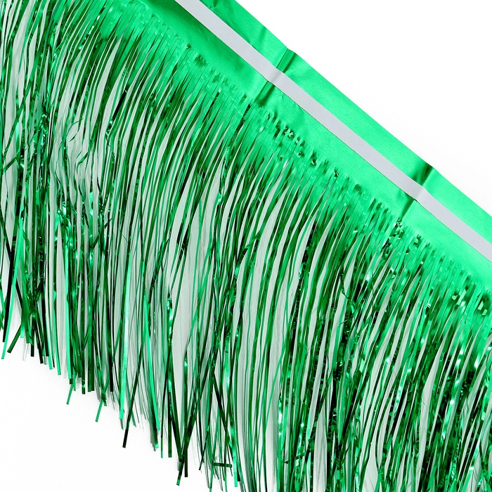 Гирлянда «Дождик» с липкой лентой, 2 метра, цвет зелёный Гирлянда «Дождик» с липкой лентой, 2 метра, цвет зелёный