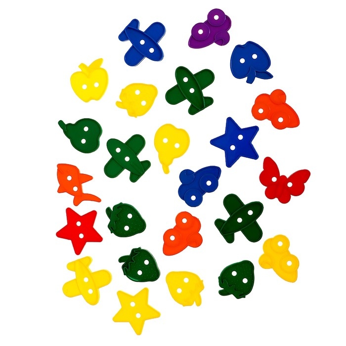 Шнуровка «Весёлые фигурки» под клапаном, 24 шт., по методике Монтессори Шнуровка «Весёлые фигурки» под клапаном, 24 шт., по методике Монтессори