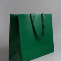Пакет подарочный ламинированный горизонтальный &laquo;Изумрудный&raquo;, 48&times;39&times;16 см