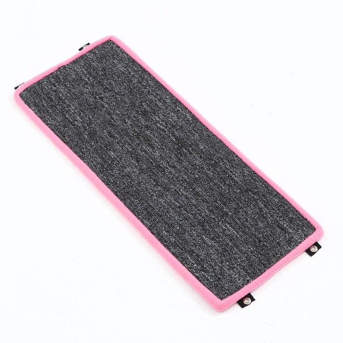 Когтеточка  угловая малая, ковролиновая с пропиткой, 55 х 11 см, микс Когтеточка  угловая малая, ковролиновая с пропиткой, 55 х 11 см, микс