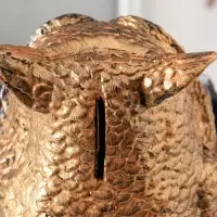 Копилка "Сова с книгой" 25х18 см, бронза с серебром Копилка "Сова с книгой" 25х18 см, бронза с серебром