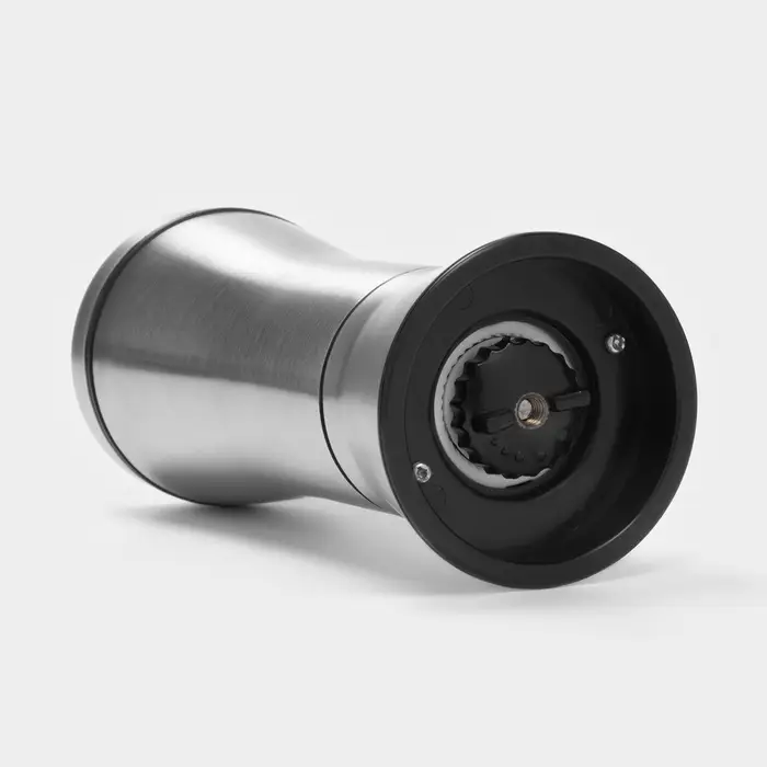 Мельница для специй Magistro &laquo;Металлик&raquo;, 13&times;5 см, керамический механизм, серебристая