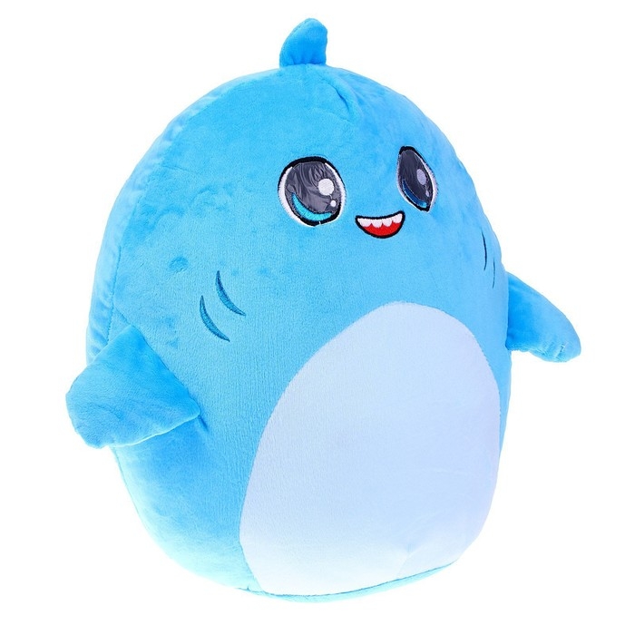 Мягкая игрушка-подушка Мягкая игрушка-подушка "Акула", 30 см