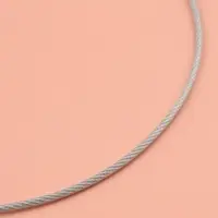 Спицы круговые, для вязания, с металлическим тросом, d=4.5 мм, 14/80 см