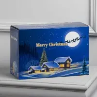 Светодиодная фигура &laquo;Медведь малый&raquo; 28&times;25&times;15 см, акрил, 40 LED, 220 В, свечение белое