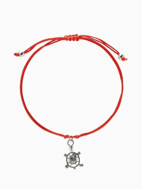 Браслет-оберег &laquo;Став&raquo;, амулет на богатство, черепаха, цвет серебро, 8 см