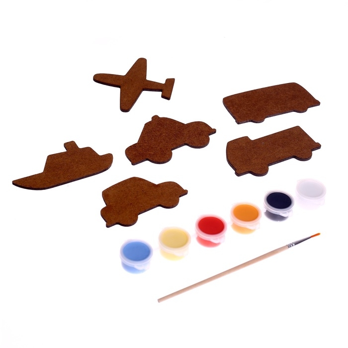 Набор для росписи «Транспорт» Набор для росписи «Транспорт»