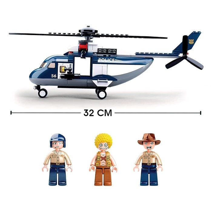 Конструктор Полиция «Погоня», 285 деталей Конструктор Полиция «Погоня», 285 деталей