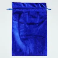 Мешочек подарочный парча &laquo;Новогодние игрушки&raquo;, синий, 20&times;30 см