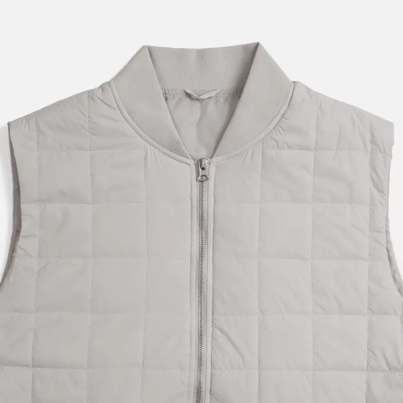 Жилет унисекс Warmbridge, светло-серый, размер XS