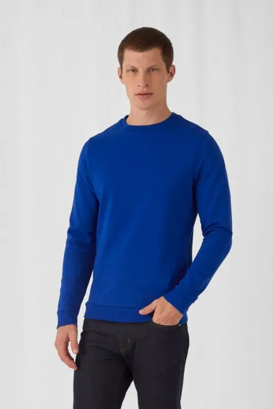 Свитшот унисекс Set In, красный меланж, размер XS