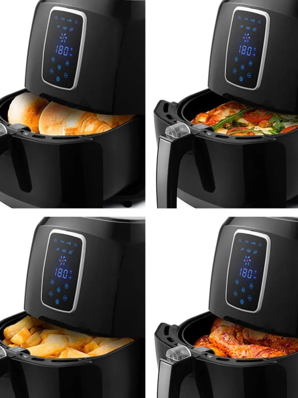 Аэрогриль кухонный электрический с поддоном КТ-2208 - 5,2 л