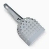 Совок для кошачьего туалета, 23&times;11&times;5.5, пластик, серый