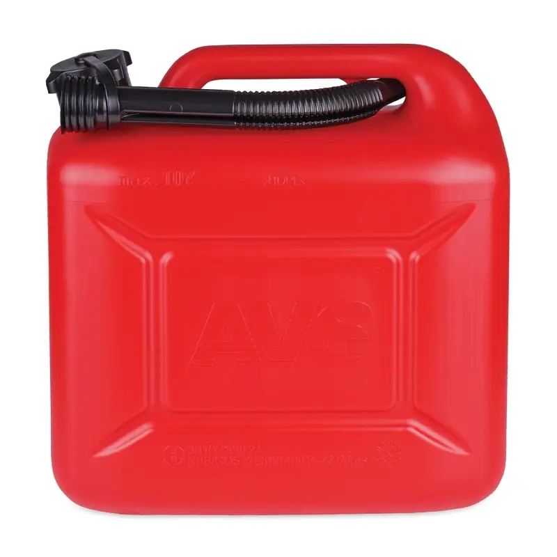 Канистра топливная пластик 10л. (красная) JT JTPK-10
