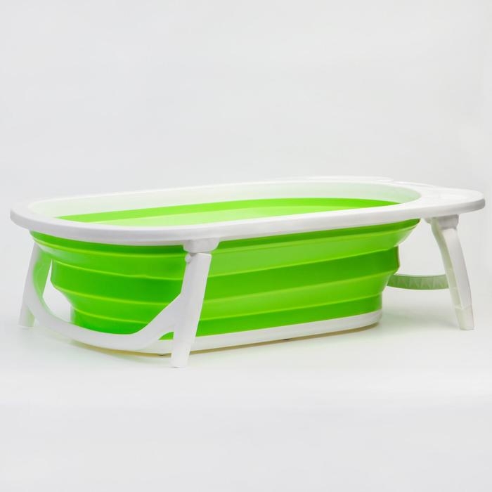 Ванночка детская складная 82 см., , цвет зелёный Ванночка детская складная 82 см., , цвет зелёный