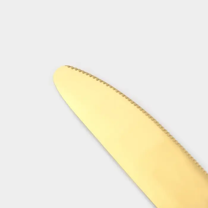 Набор столовых приборов Magistro &laquo;Оску стандарт&raquo;, 12 предметов, нержавеющая сталь, золотистый