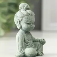 Фигурка песчаник &laquo;Маленькая Гуань Инь&raquo;, 3.5&times;4.5&times;7 см