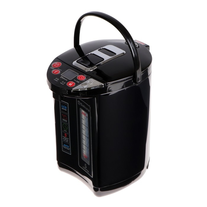 Термопот Sakura SA-1355BK, 1200 Вт, 5 л, регулировка t°, чёрный Термопот Sakura SA-1355BK, 1200 Вт, 5 л, регулировка t°, чёрный