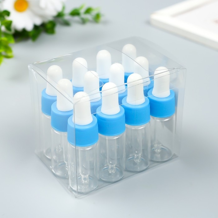 Флакон с пипеткой стекло, пластик МИКС 7,5х2,2х2,2 см Флакон с пипеткой стекло, пластик МИКС 7,5х2,2х2,2 см