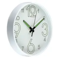 Часы настенные интерьерные &laquo;Классика&raquo;, плавный ход, светящиеся, d=25 см
