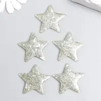 Декор для творчества пластик "Блестящая звёздочка" золото 3,8х3,8 см Декор для творчества пластик "Блестящая звёздочка" золото 3,8х3,8 см