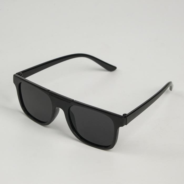 Очки солнцезащитные детские OneSun, uv 400, 13 х 12.4 х 3.9 см, линза 3.5 х 4.5 см, черные Очки солнцезащитные детские OneSun, uv 400, 13 х 12.4 х 3.9 см, линза 3.5 х 4.5 см, черные