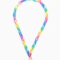 Набор детских украшений &laquo;Выбражулька. Сказка&raquo;, 5 предметов: цепочка единорог, 3 пары клипс, брелок мишка