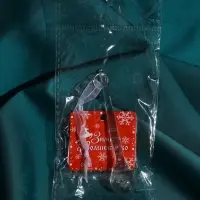 Украшение ёлочное "Льдинка" сосулька-капелька, 9,5х2 см, прозрачный