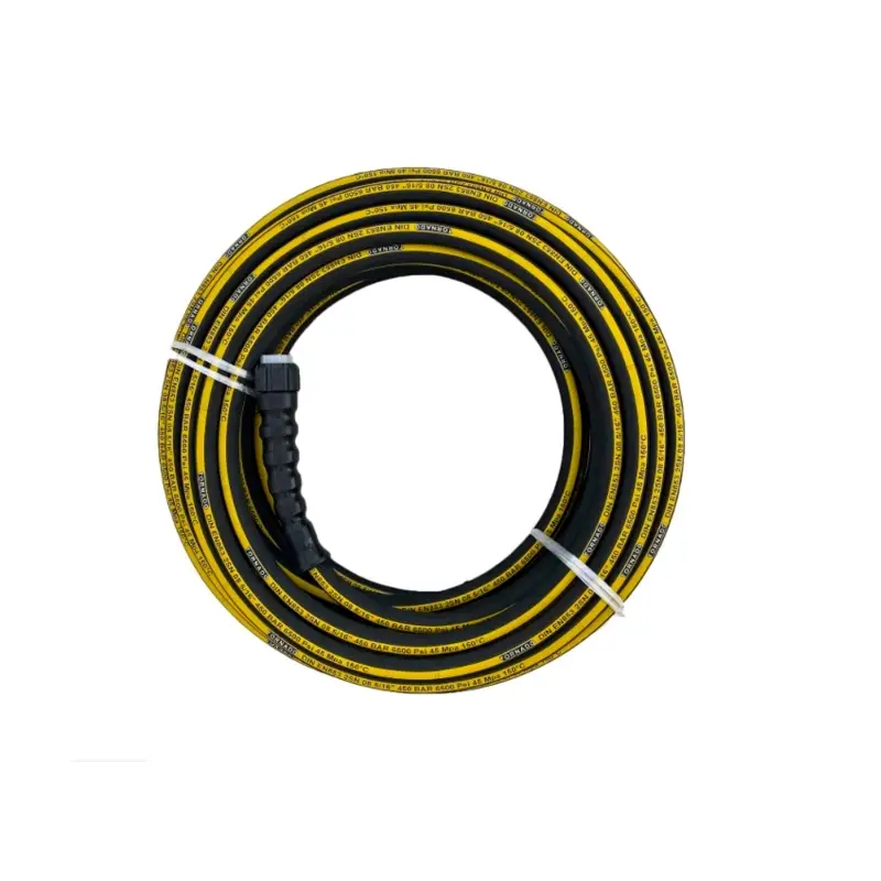 Шланг ВД гайка-гайка, 2SN-08, 450 бар. 10 м.