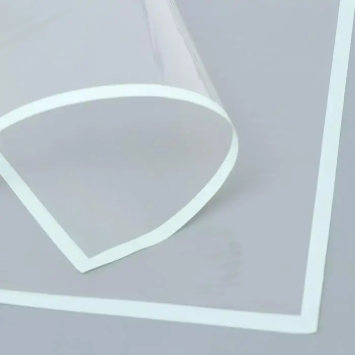 Пленка глянцевая для декора и флористики «Полоса», зелёная, 58×58 см