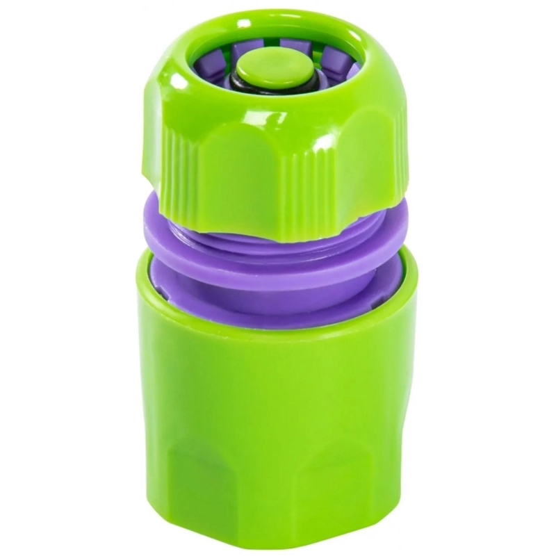 Соединитель для шланга пластмассовый быстросъемный 1/2 PALISAD (66140)