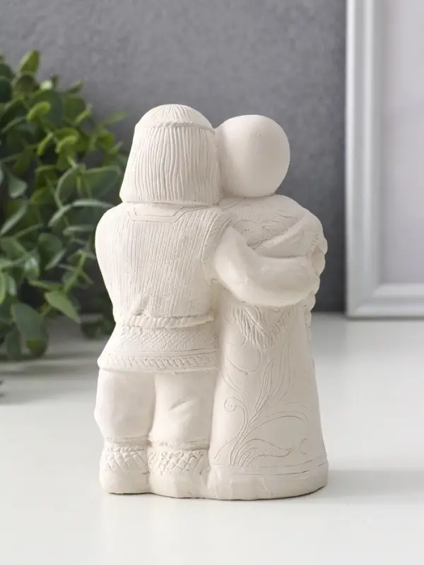 Фигура «Семейный оберег», 14×8.5×6 см, натуральный