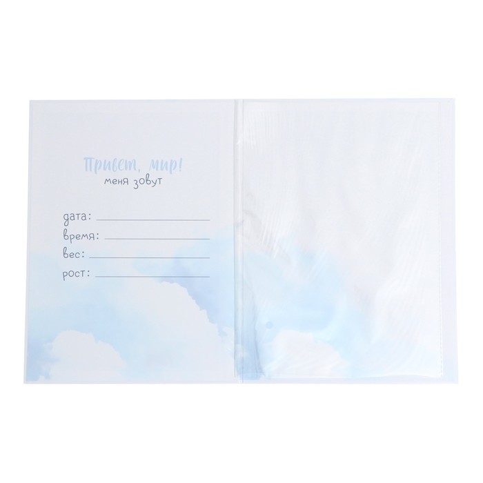 Папка для свидетельства о рождении «Маленькое счастье», 23,5 х 31,5 см. Папка для свидетельства о рождении «Маленькое счастье», 23,5 х 31,5 см.