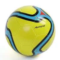 Футбольный мяч ONLYTOP, машинная сшивка, 32 панели, р. 5, PVC, жёлтый